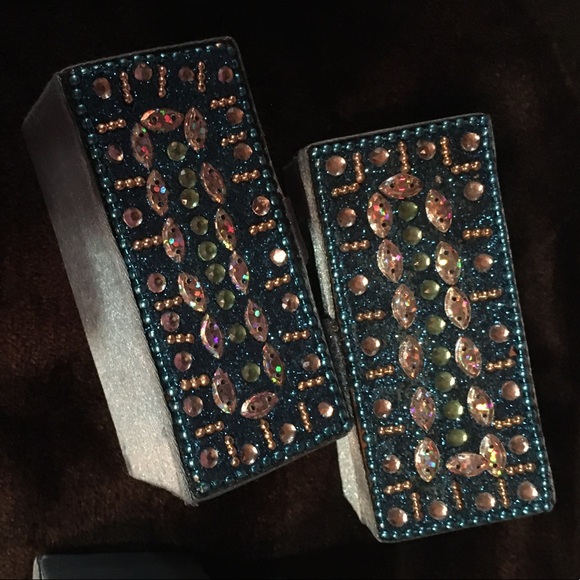 2 Bedazzled trinket boxes - Picture 6 of 9